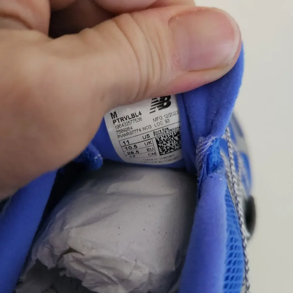 New Balance Kid's Dynasoft Reveal V4 Boa Running Shoe,Blue ,11 Little Kid